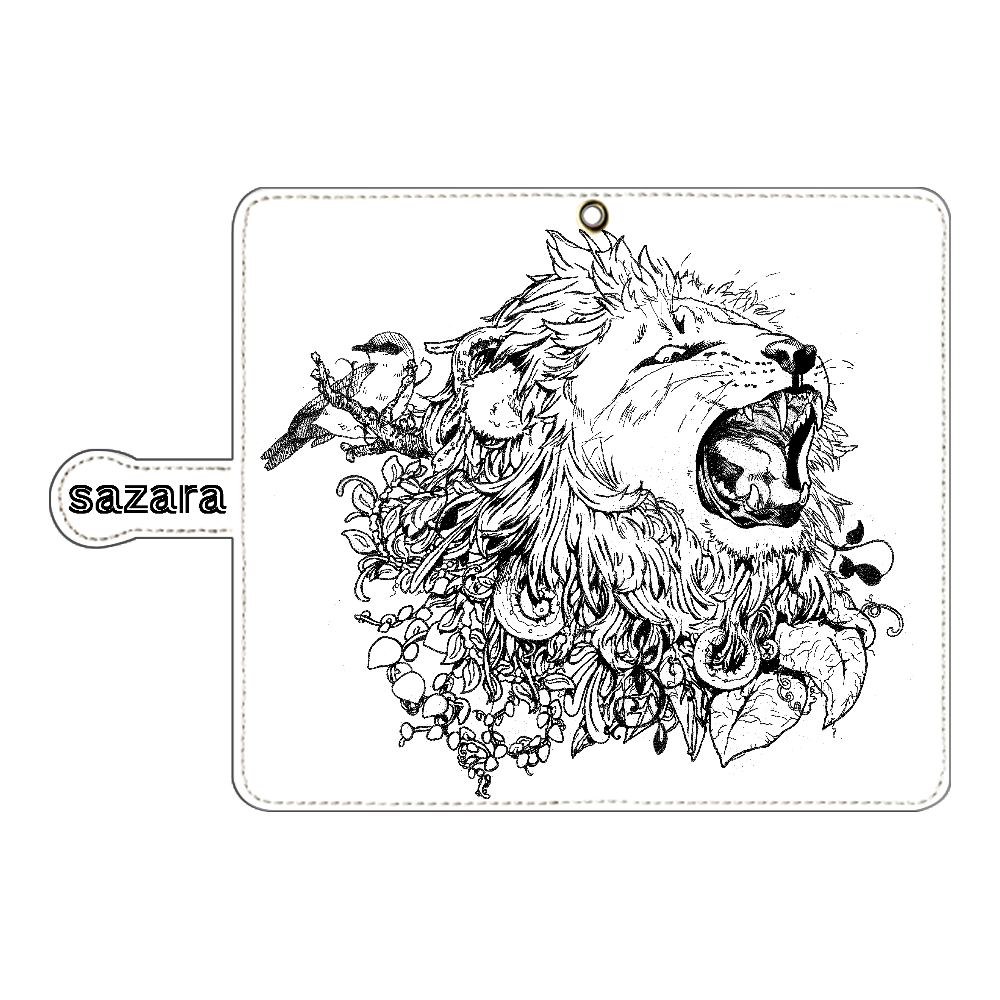 ライオンのスマホケースの商品購入ページ オリジナルプリントグッズ販売のオリラボマーケット