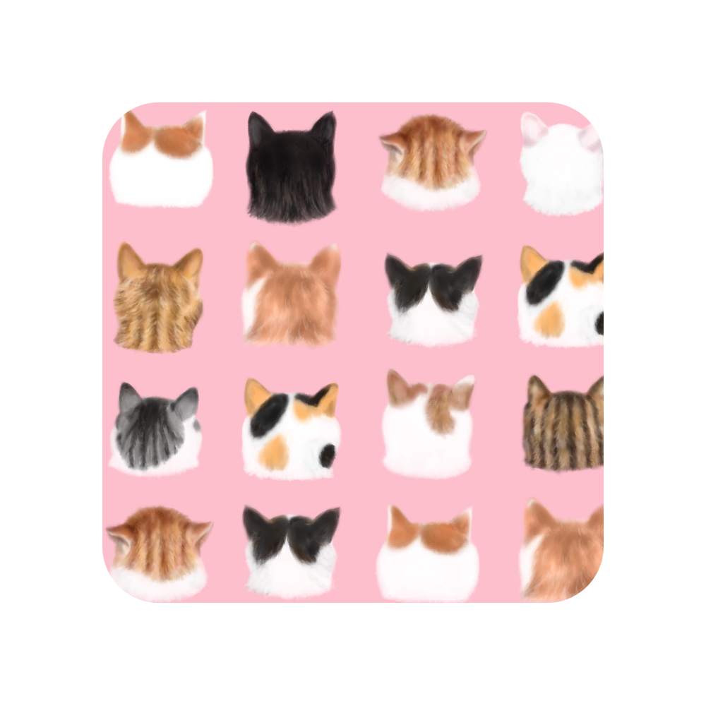 ねこあたまコレクション 思わずなでたい後頭部ピンクの商品購入ページ オリジナルプリントグッズ販売のオリラボマーケット ねこあたまコレクション 思わずなでたい後頭部ピンクの商品購入ページ オリジナルプリントグッズ販売のオリラボマーケット