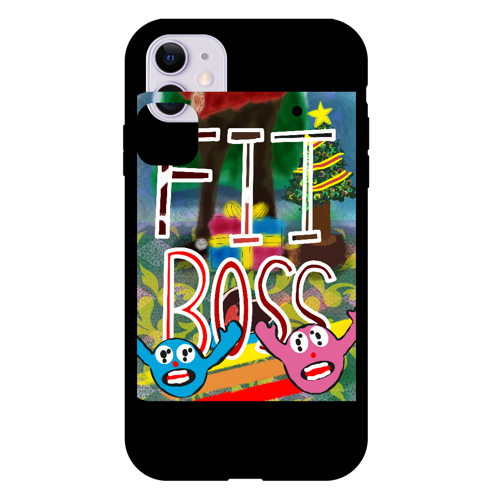第二弾 【クリスマス】と【バレンタインデー】が合体したら「FIT BOSS」となった‼︎ iPhone11 プリントパネルラバーケース