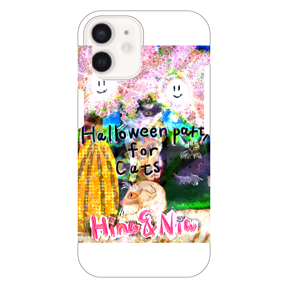 Halloween Party For Cats !! ORILAB.Version iPhone12（透明）