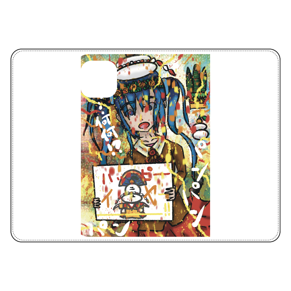 Happy New Year !! ～新しい新年の始まり会～ ORILAB.Version タブレットケース汎用Mサイズ