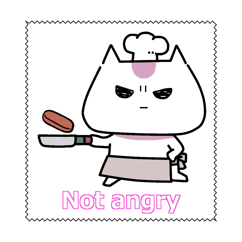 「Not angry vol.3」眼鏡拭き マイクロファイバーメガネ拭き