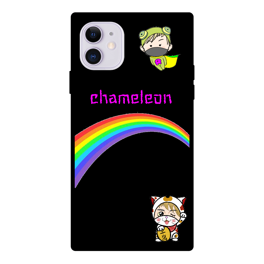 りーさん専用 iPhone11 スクエア型強化ガラスケース 