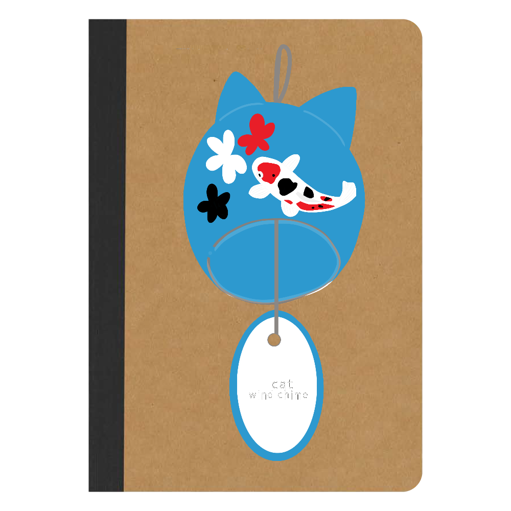 猫風鈴 リサイクルノートA5