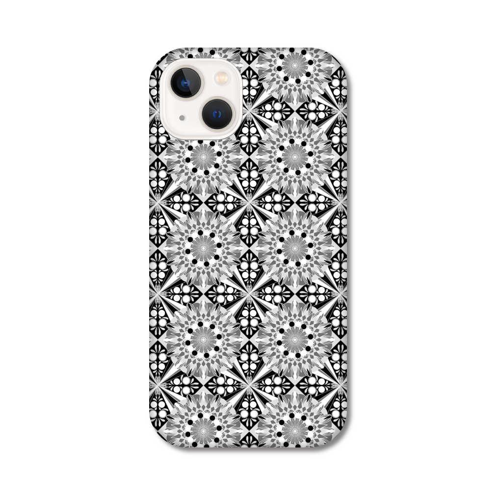 小さな世界(black)/iPhoneハードカバー iPhone13 