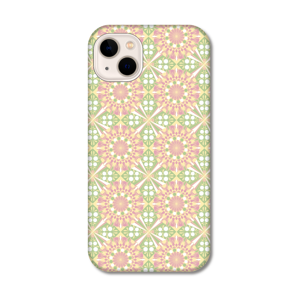小さな世界(yellow)/iPhoneハードカバー iPhone14 Plus