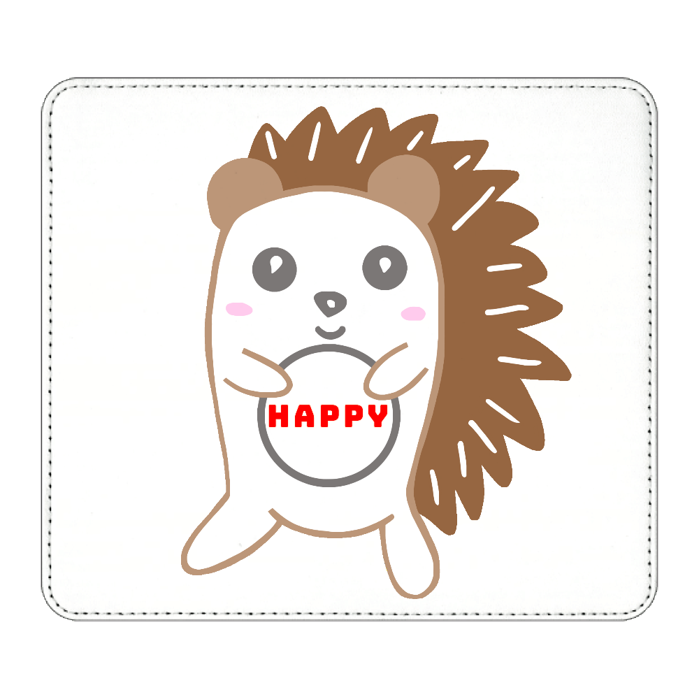 ハッピーハリネズミ マウスパッド