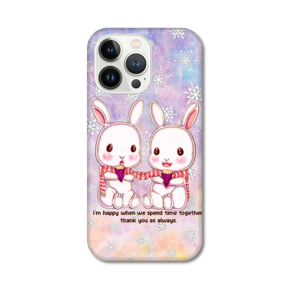 ぬくぬくうさぎᕱ⑅︎ᕱ" iPhone13 Pro
