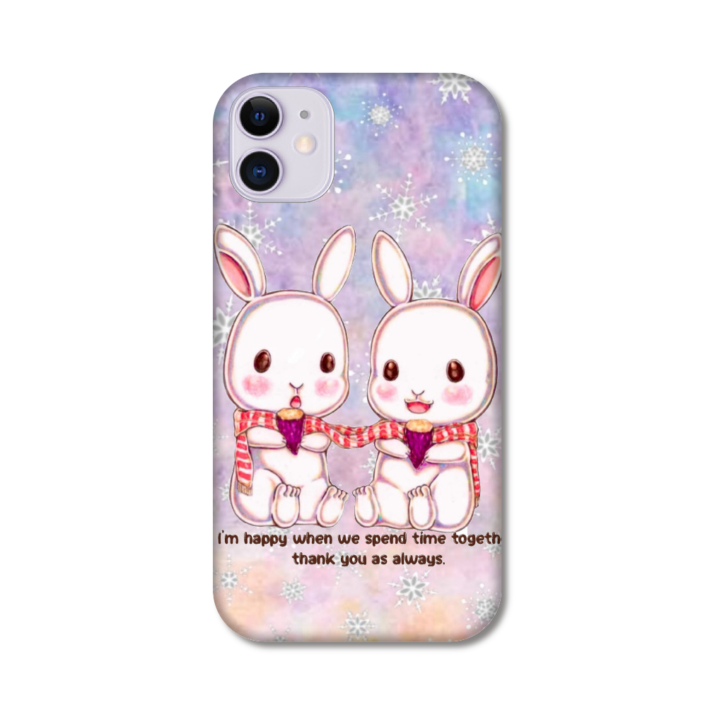 ぬくぬくうさぎᕱ⑅︎ᕱ" iPhone 11