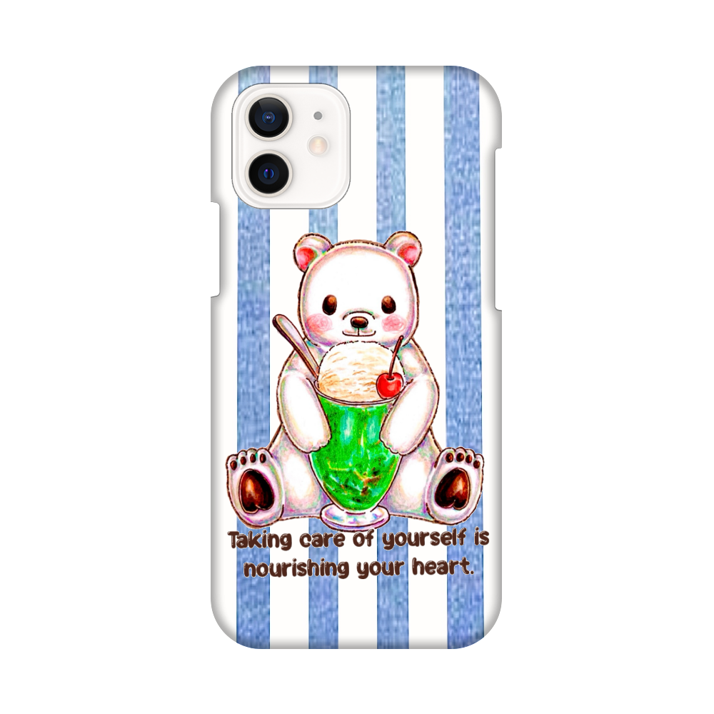 シロクマちゃんとメロンソーダʕ•ᴥ•ʔ iPhone12 / 12 Pro
