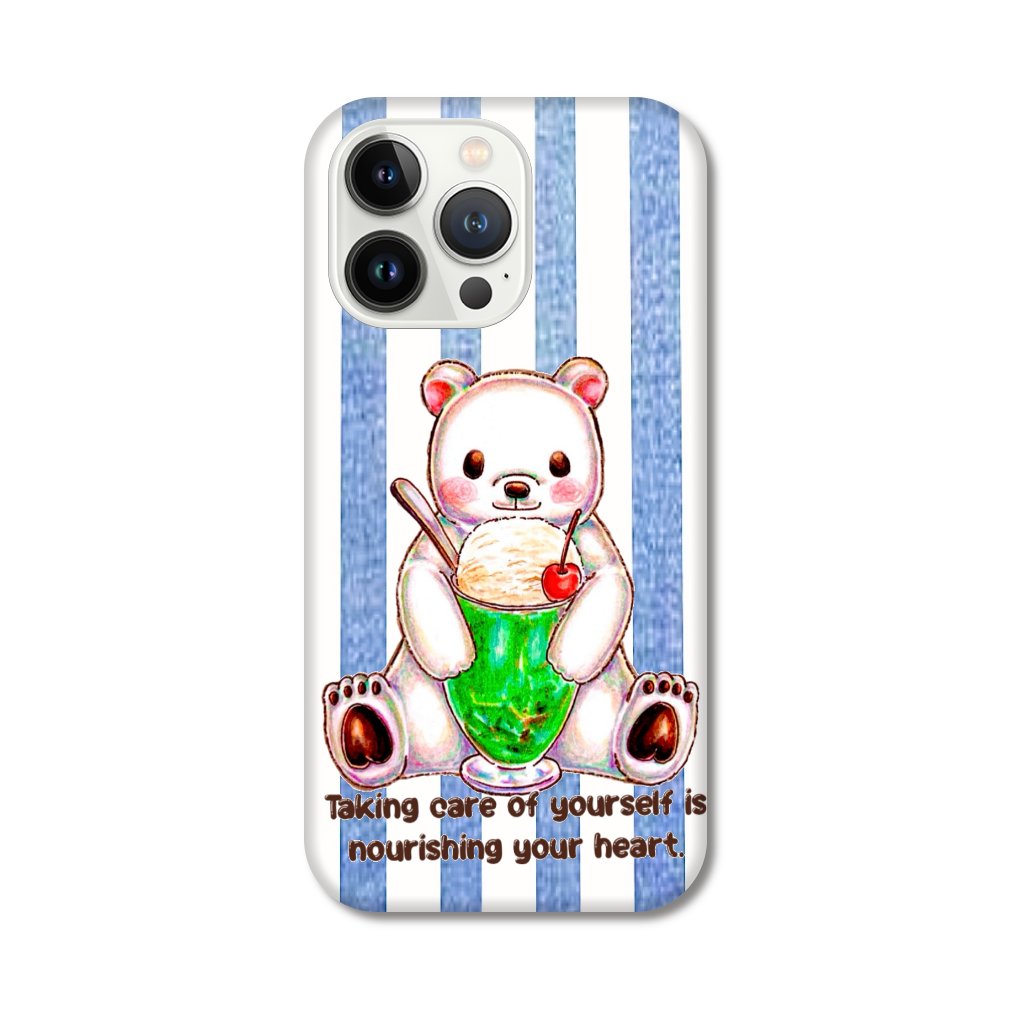 シロクマちゃんとメロンソーダʕ•ᴥ•ʔ iPhone13 Pro