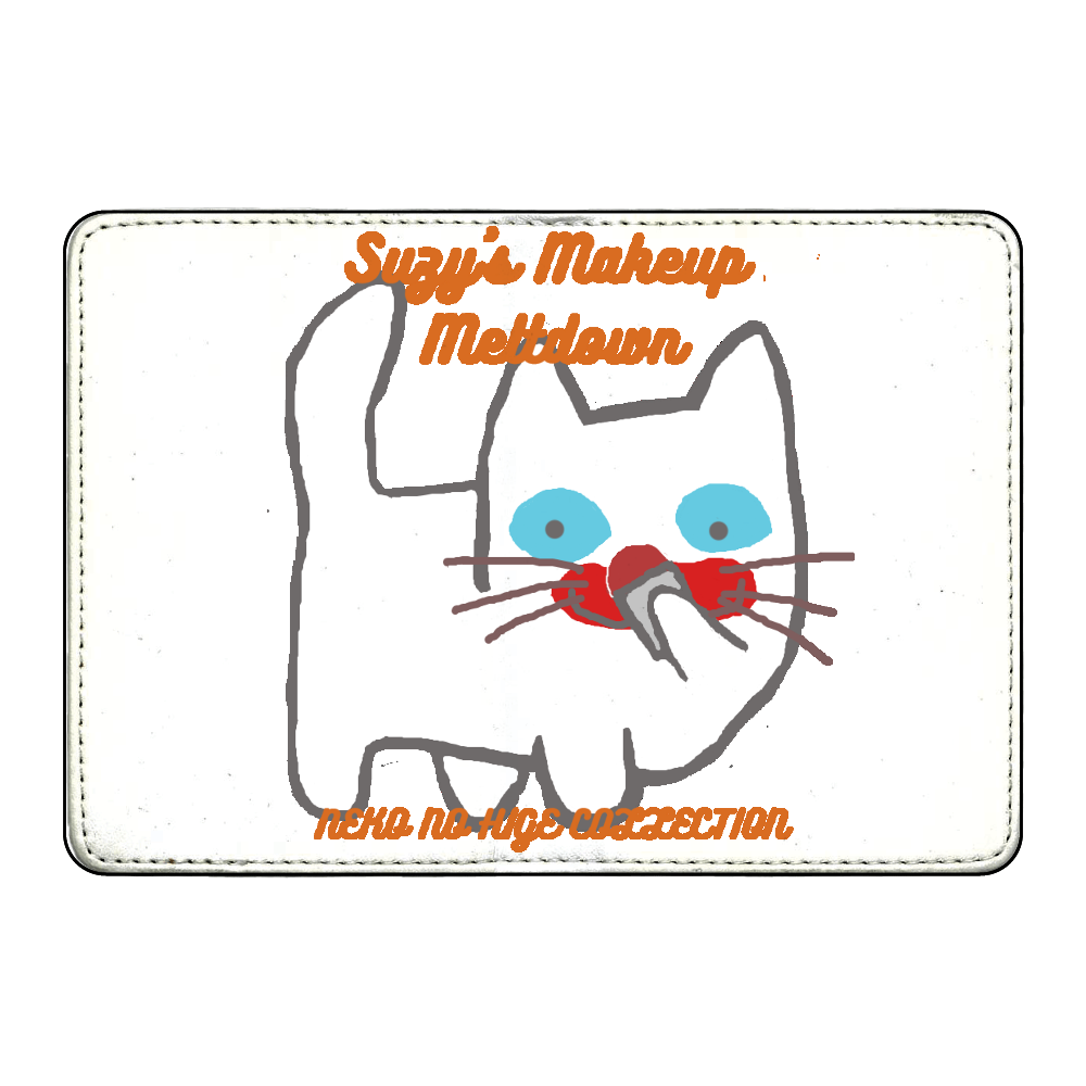 スージーとの遭遇 オレンジ:ねこのひげあつめ。 カード収納ケース