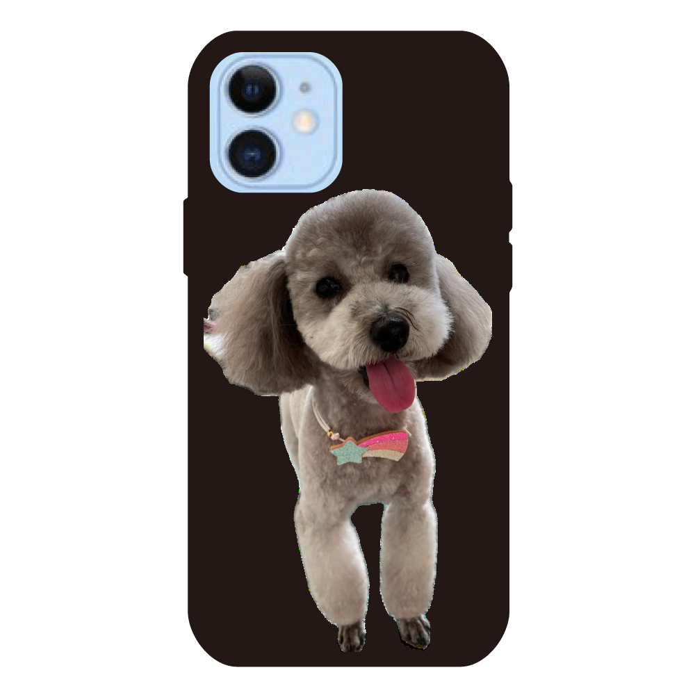 ろあ iPhone12/12Proプリントパネルラバーケース
