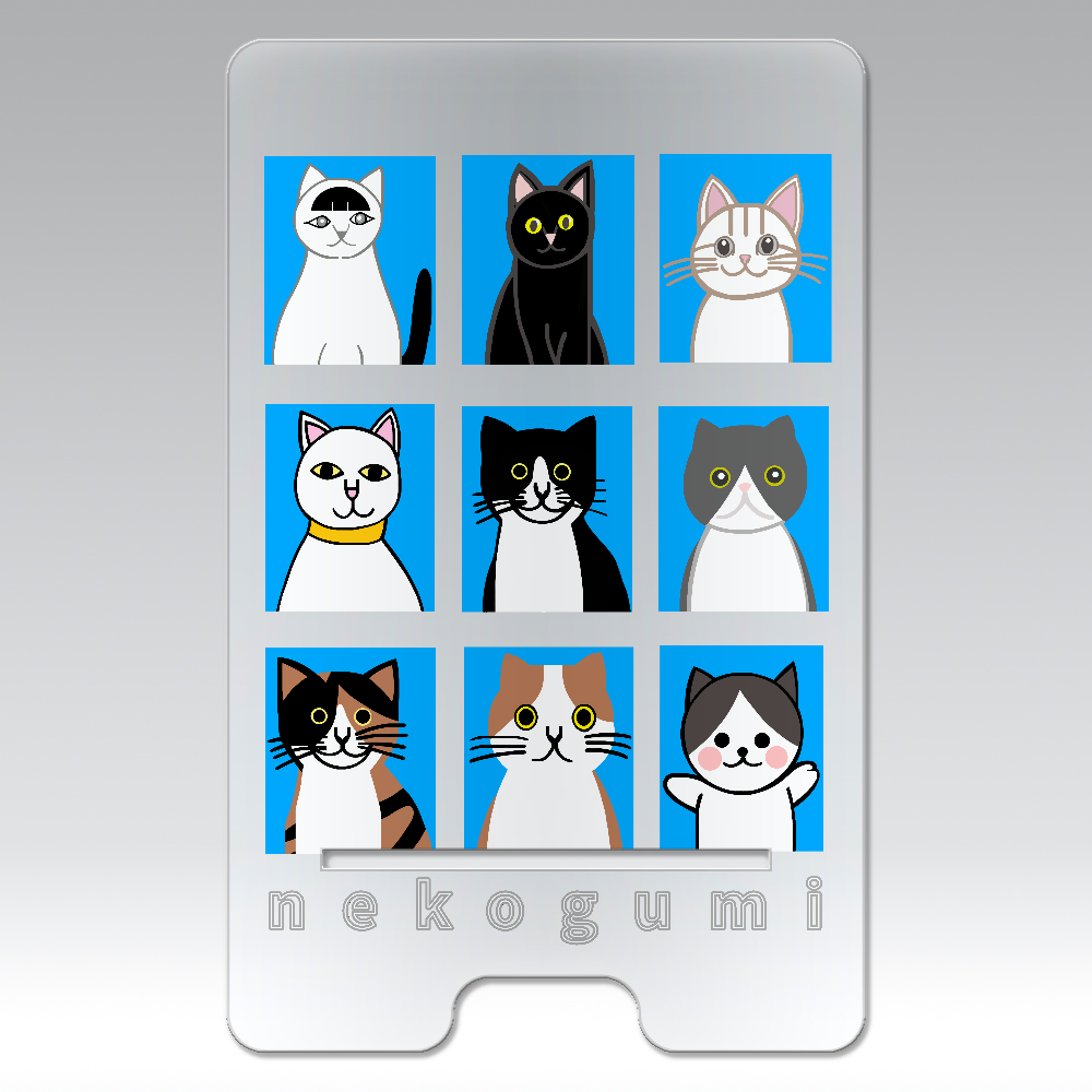 猫組アルバム アクリル スマホスタンド