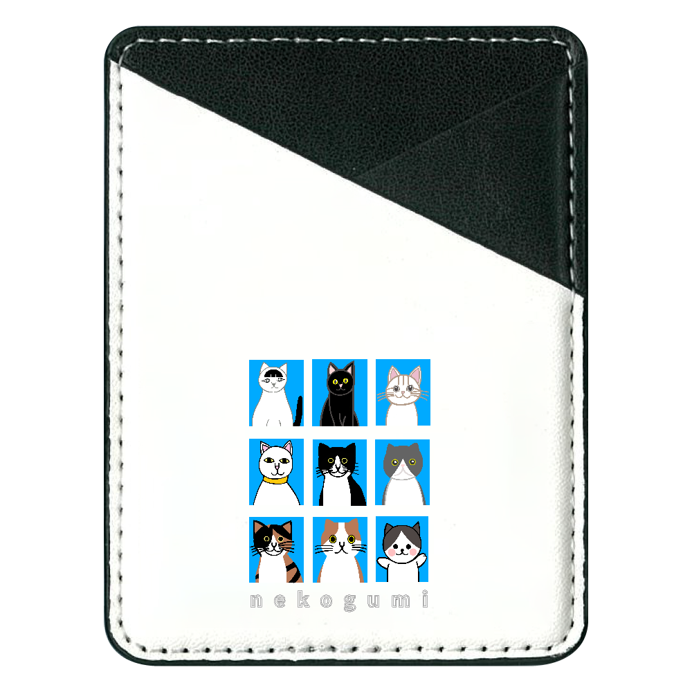 猫組アルバム 貼り付けパスケース(スマホ用)
