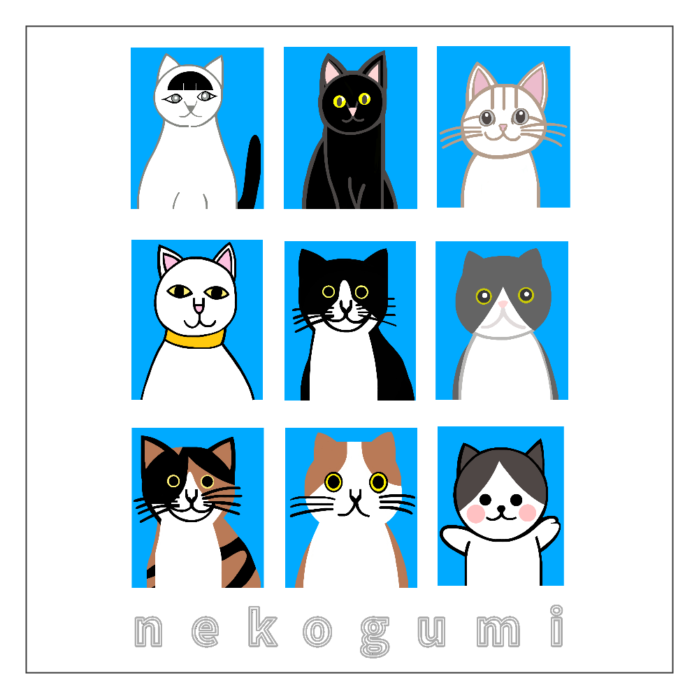 猫組アルバム アクリルブロック