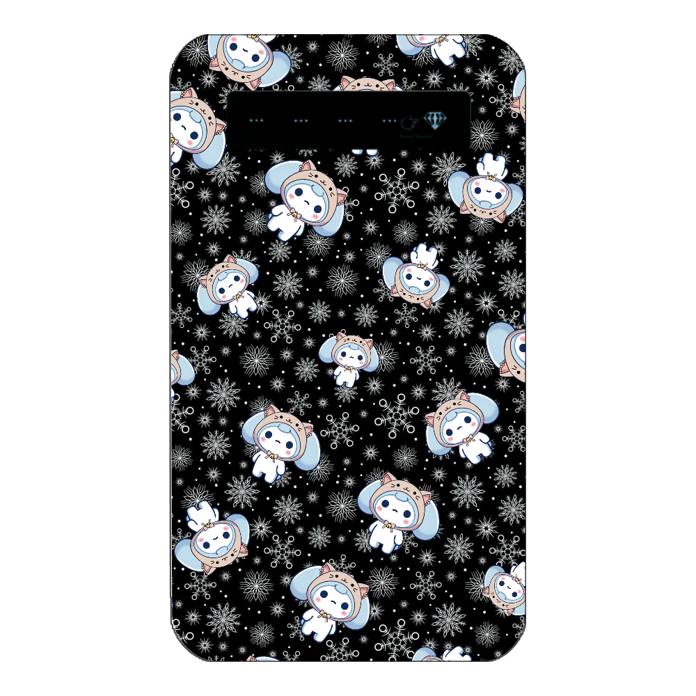 猫かぶりざこまろ（スノーブラック） インジケータ有バッテリー4000mAh