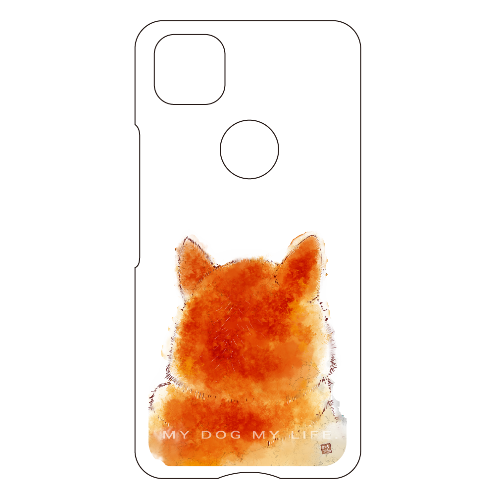 MY DOG MY LIFE こうとう部 Androidケース赤柴さん Google Pixel4a用ハードケース