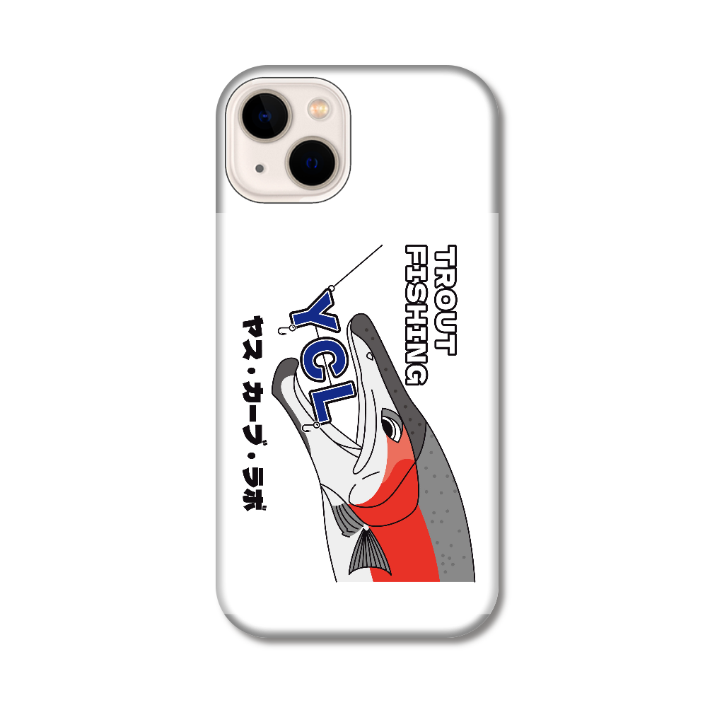 YCLスマホカバー(虹鱒) iPhone14