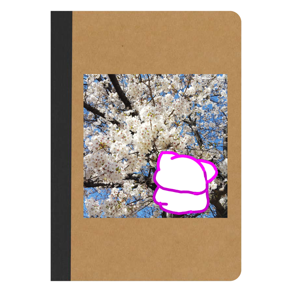 お花見ママン リサイクルノートA5