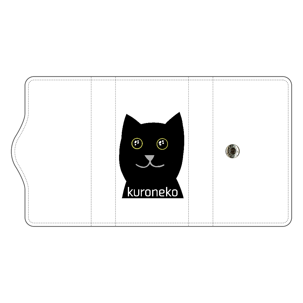 おめめウルウル黒猫さん キーケース