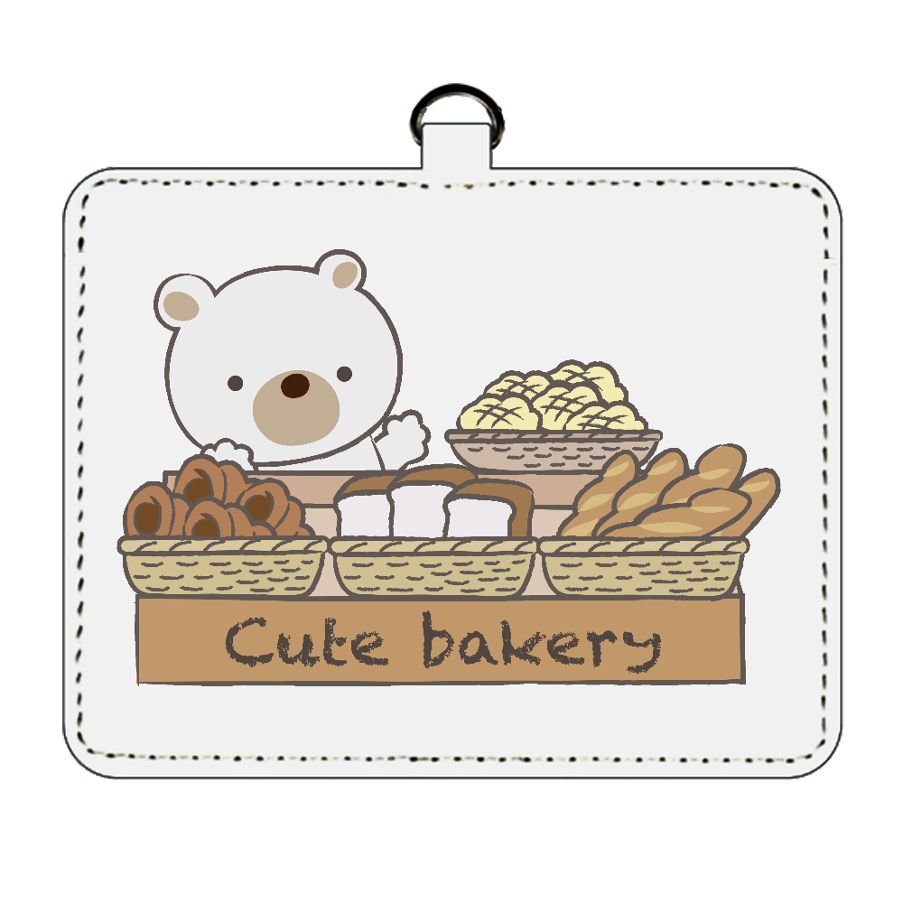 Cute bakery パスケース