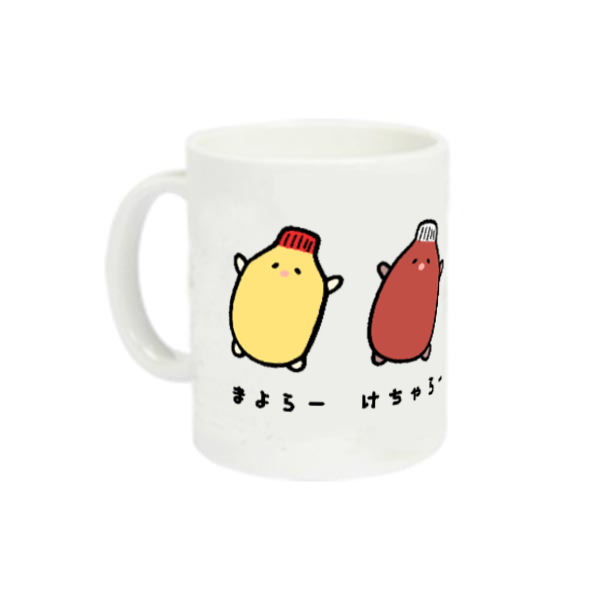 まよらー＆けちゃらー 定番マグカップ