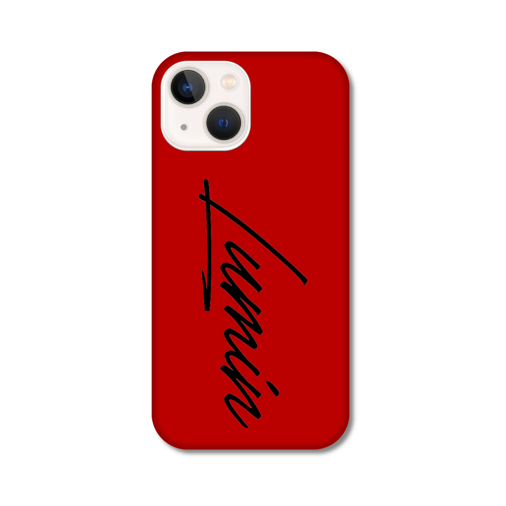 Luminビッグロゴ - レッド×ブラック iPhone13 mini
