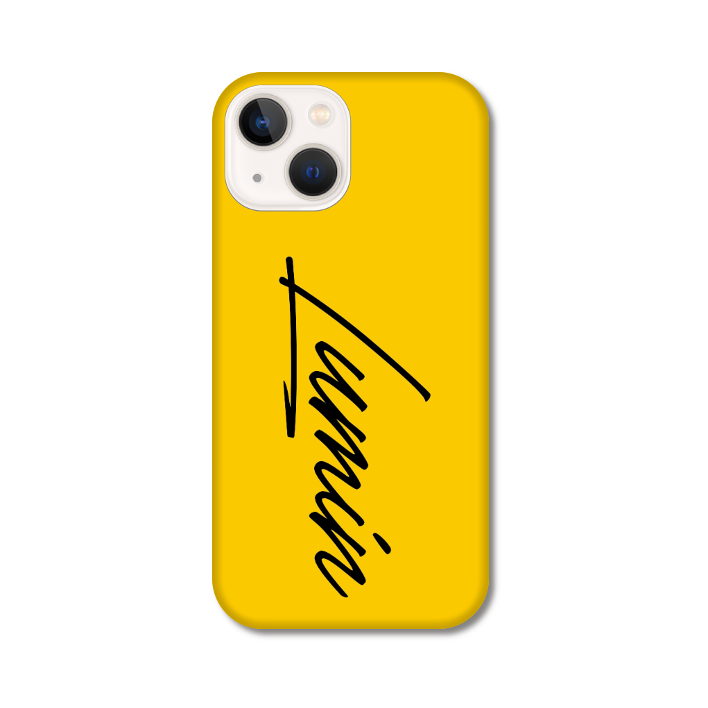 Luminビッグロゴ - イエロー×ブラック iPhone13 mini