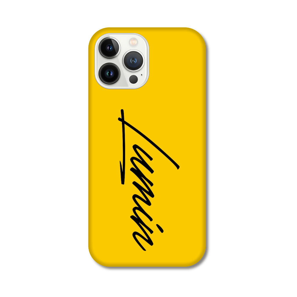 Luminビッグロゴ - イエロー×ブラック iPhone13 Pro Max