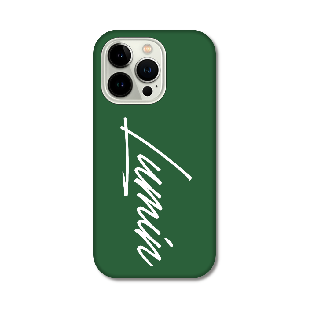 Luminビッグロゴ - グリーン×ホワイト iPhone14 Pro