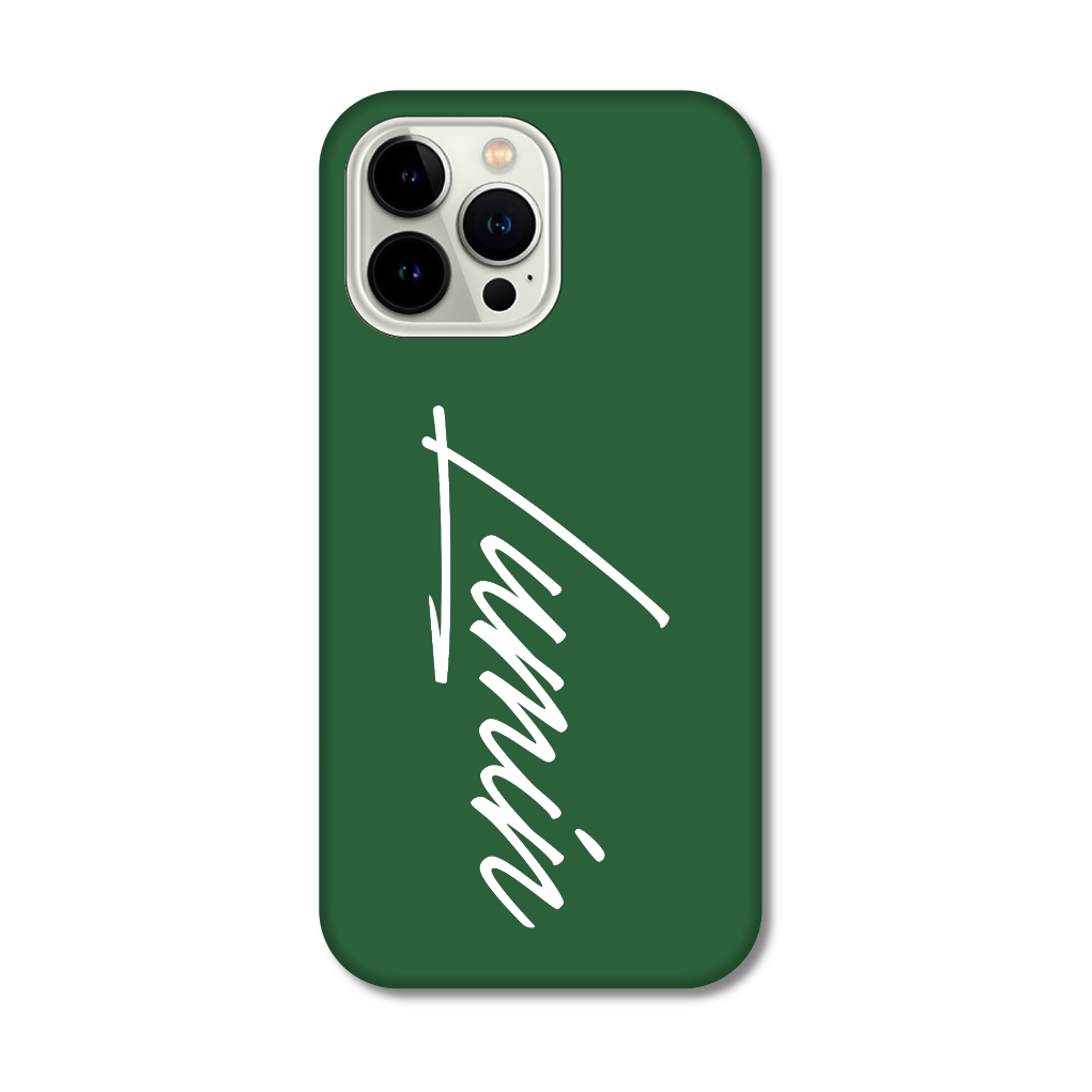 Luminビッグロゴ - グリーン×ホワイト iPhone14 Pro Max