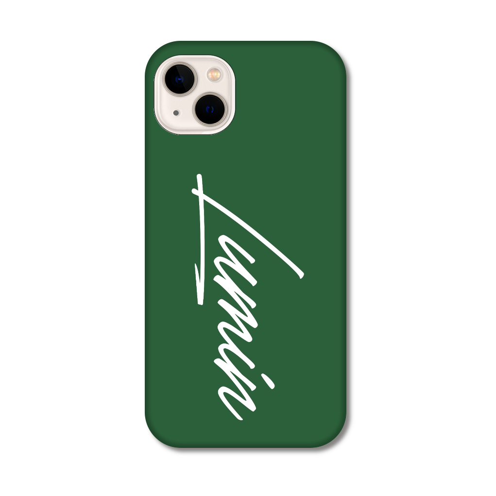 Luminビッグロゴ - グリーン×ホワイト iPhone14 Plus