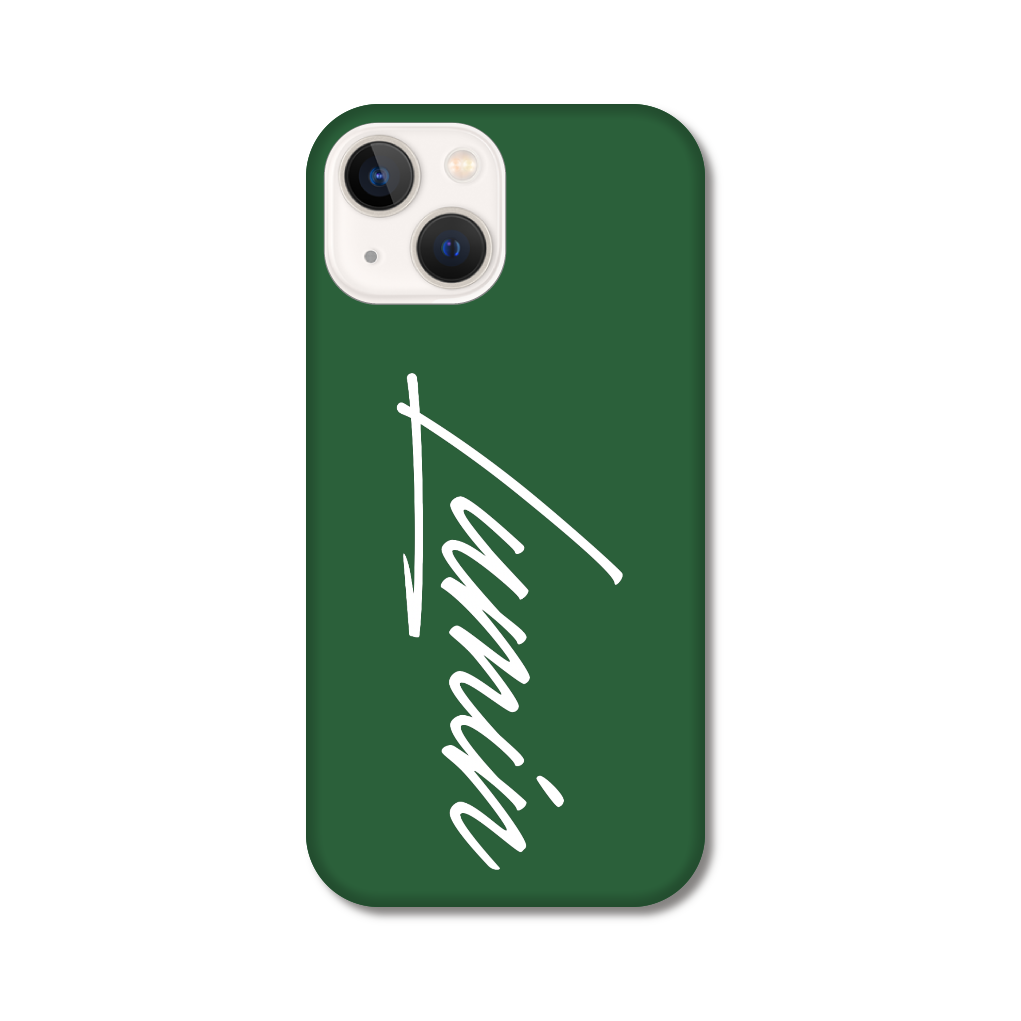 Luminビッグロゴ - グリーン×ホワイト iPhone13 mini