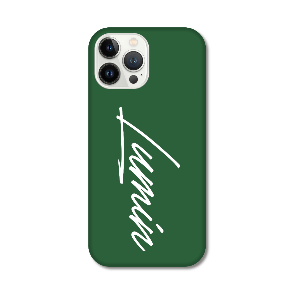 Luminビッグロゴ - グリーン×ホワイト iPhone13 Pro Max
