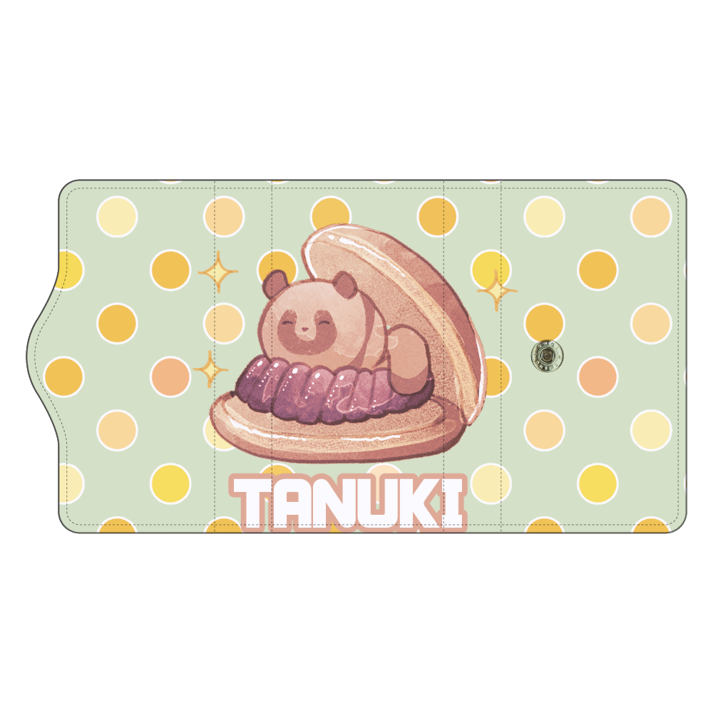 どら焼きたぬき キーケース