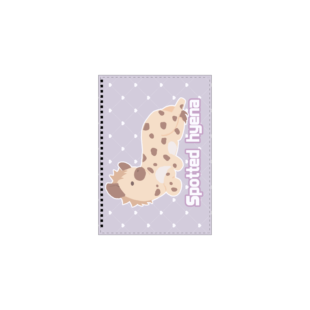 ブチハイエナさん B5ノート