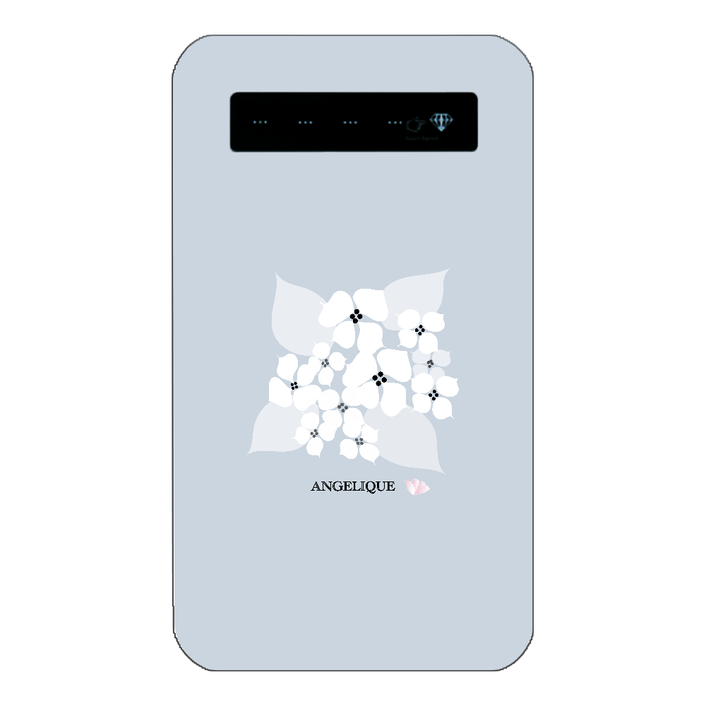 白い紫陽花！ インジケータ有バッテリー4000mAh