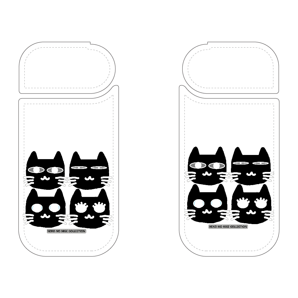 くろくろきょうだいＢ：ねこのひげあつめ。 IQOSケース