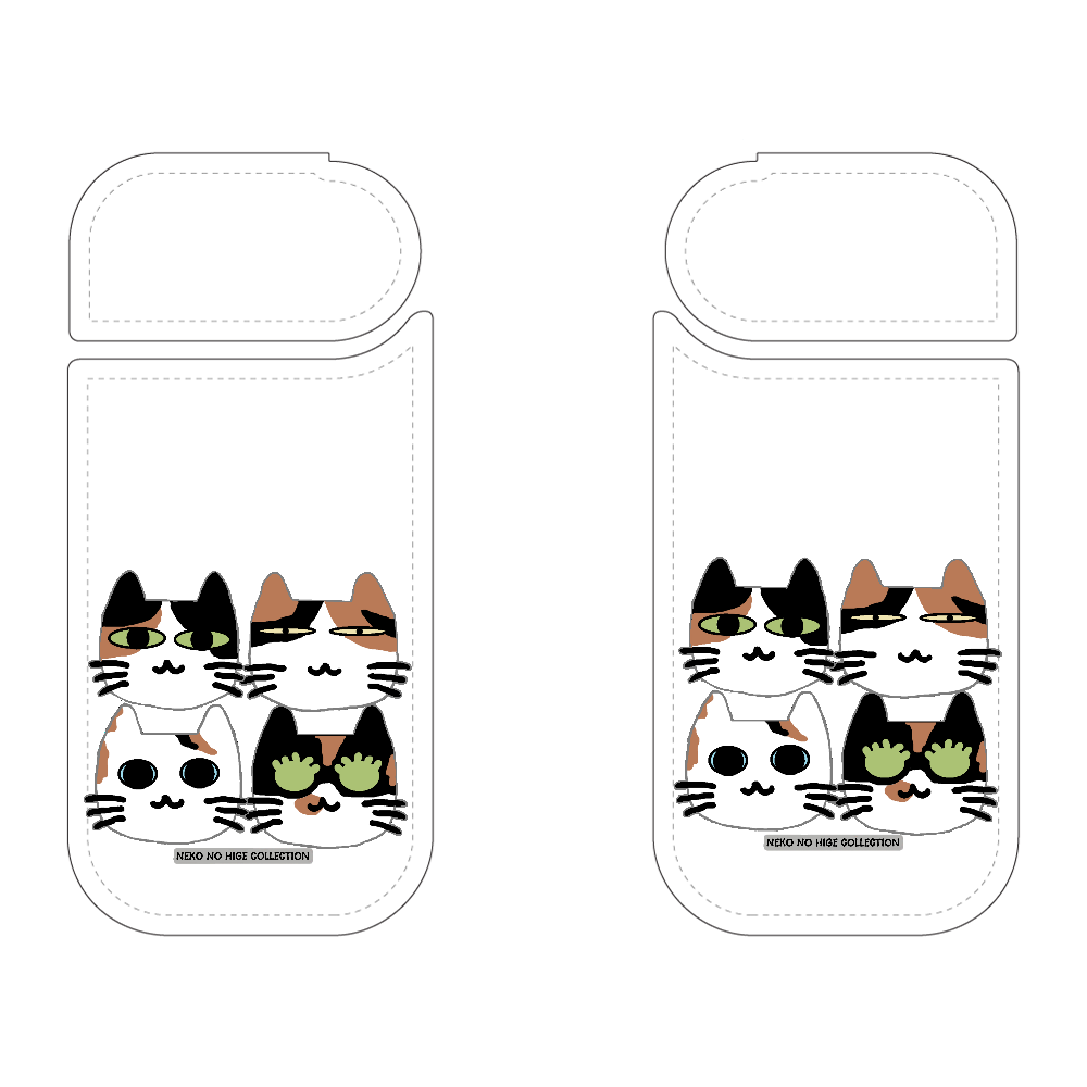 みけみけきょうだいＢ：ねこのひげあつめ。 IQOSケース