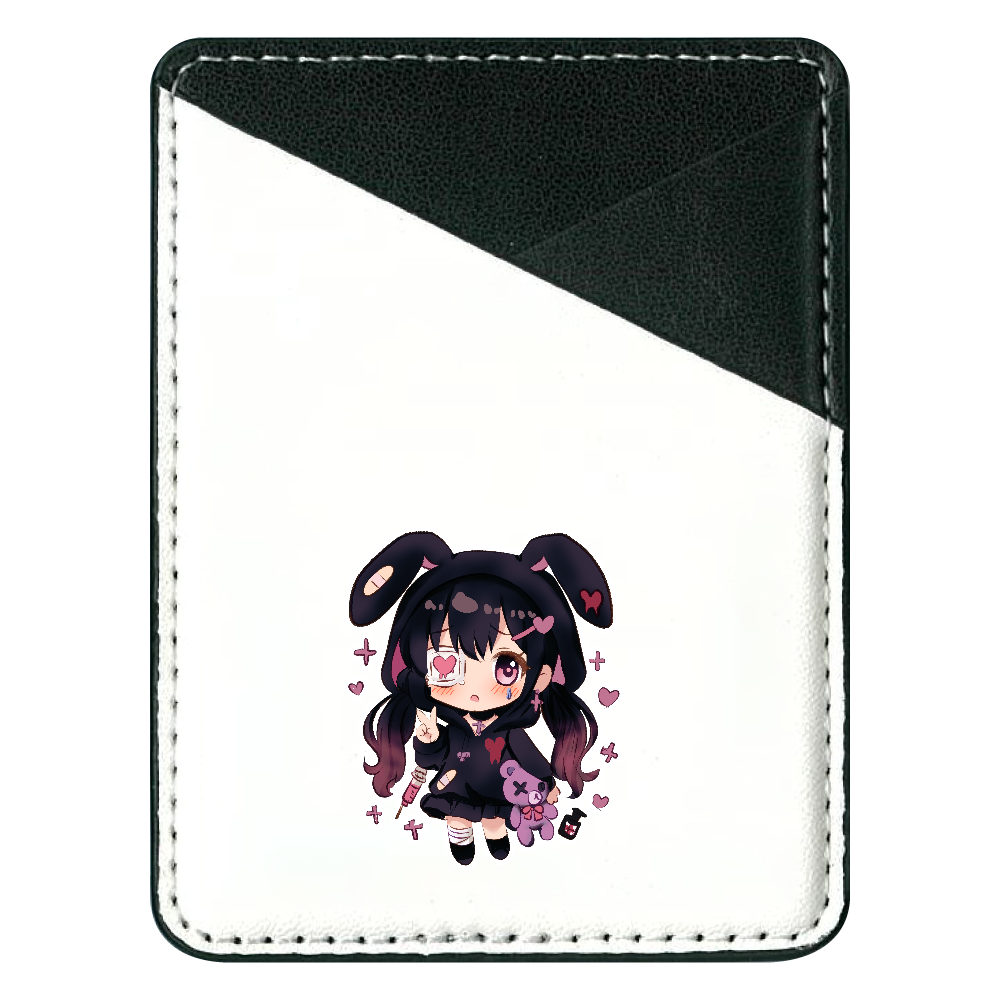 くろねちゃんグッズ 貼り付けパスケース(スマホ用)