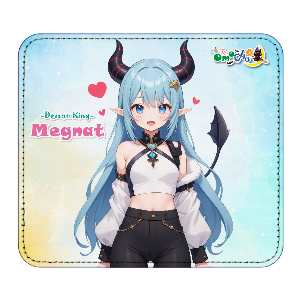 「Megnat」レザーマウスパッド（スクエア） レザーマウスパッド（スクエア）