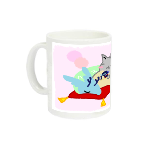 うたたねほっこりマグカップ 定番マグカップ