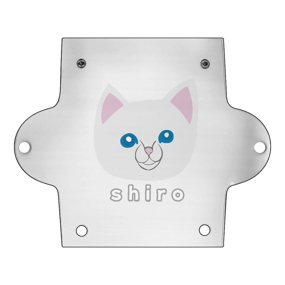 しろねこちゃん PVC マルチケース