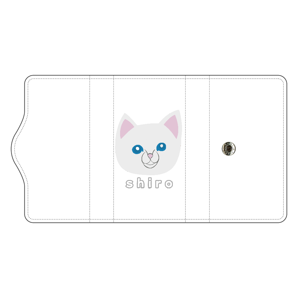 しろねこちゃん キーケース