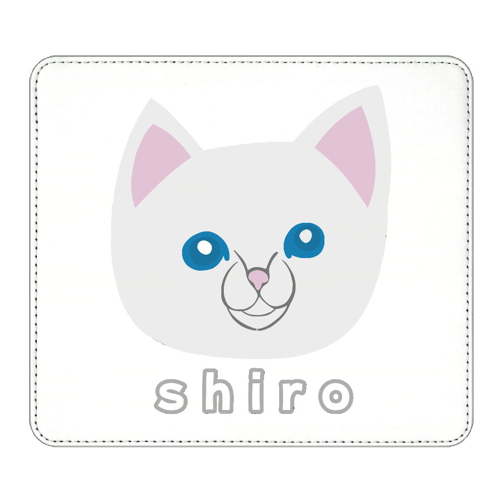 しろねこちゃん マウスパッド