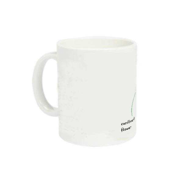 cardboard flower 定番マグカップ