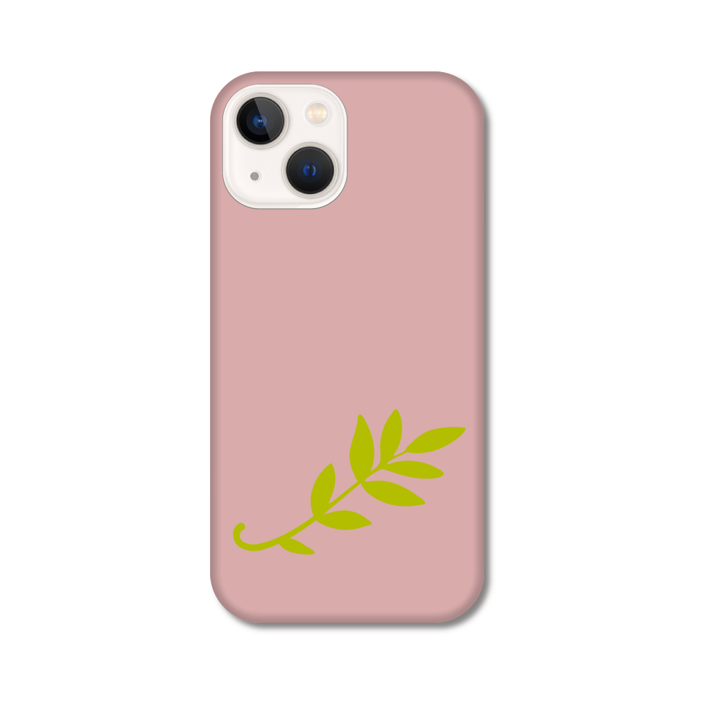 leaf(葉っぱ) スマホケース iPhone13 mini