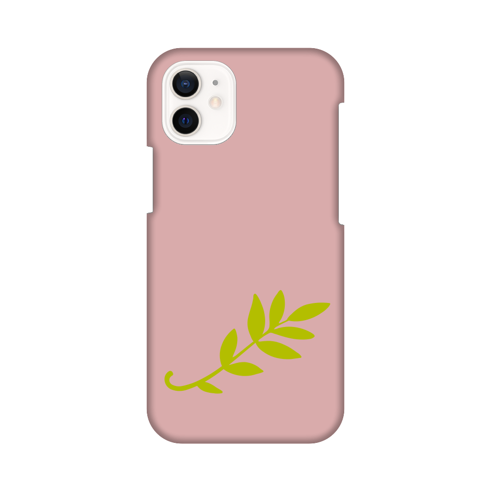 leaf(葉っぱ) スマホケース iPhone12 mini