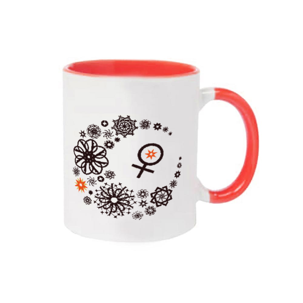 ことばもん／だいすきMoonと惑星マーク・金星編／２トーンマグ 2トーンマグカップ